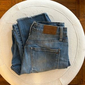 madewell vintage wash mom jeans